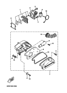 CW50 Впускная система