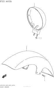 LS650 Переднее крыло