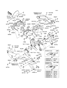 KLE650 Cowling(1 / 2)