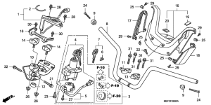 FJS400 Handle pipe / handle cover