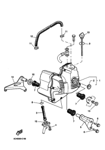 TT600RE Бак масляный
