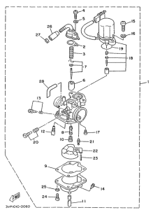 YE50 Карбюратор