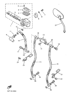 V-MAX12 Главный тормозной цилиндр