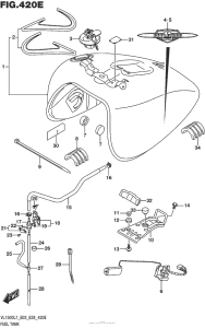 VL1500T Fuel Tank (Vl1500Tl7 E03)