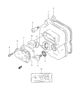 AN150 Крышка головки цилиндров