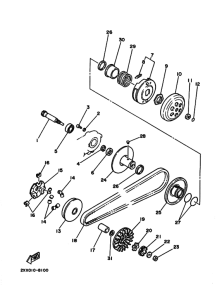 CG80Z Сцепление и сервопривод