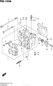 AN400 (ABS) Головка цилиндров