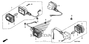 NPS50 Задний фонарь