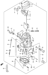 DR-Z250 Carburetor assy