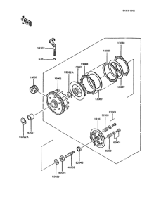 AR125 Сцепление