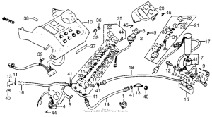 GL1100A Gl1100a air valve + hose