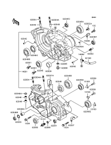  Картер двигателя