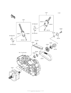 VN1700 Коленвал