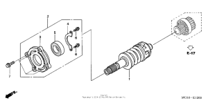 ST1300 Основной вал