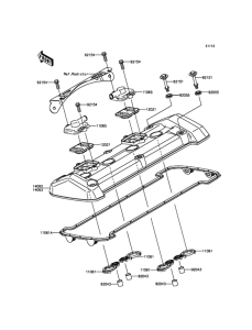ZR800 Крышка головки цилиндров