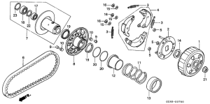 NH80 Вариатор