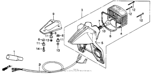XL250S Taillight 78-81