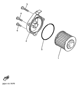 XV500 Масляный фильтр