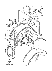 XV1700ATL XV17ATLS Крыло