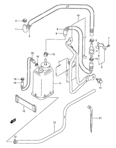 DR200 Адсорбер с активированным углем в сборе