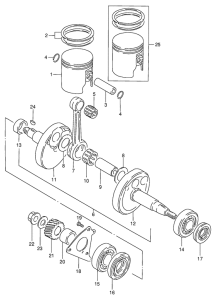 DS80 Вал коленчатый