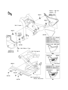 ZR1200 Боковые обтекатели