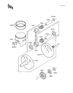  Crankshaft / piston