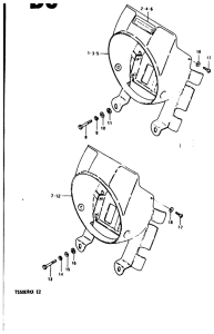 TS50 Фара головного света