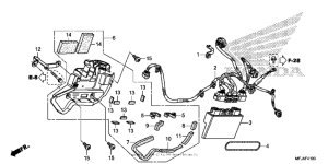 CBR600RR (ABS) Abs control unit (cbr600ra)