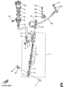 Задний торм цилиндр