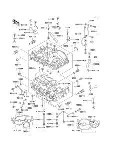 EN500 Crankcase(1 / 2)