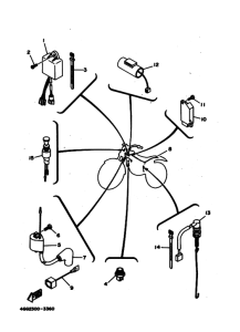 TY250Z Электрика 1