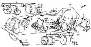 VF700S Спидометр + тахометр