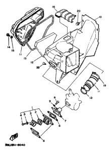 DT50R Впускная система