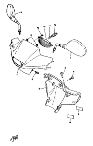 CW50RS Обтекатель 1