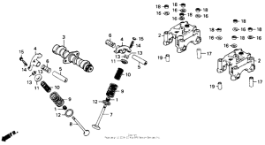CB125T Распределительный вал