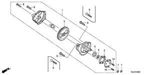 CRF100F Маслонасос