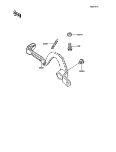 Педаль тормоза