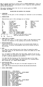 GSX-R1100 Catalog preface