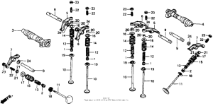 VT600C Распределительный вал