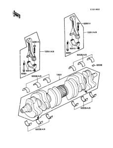 ZN1300 Коленвал
