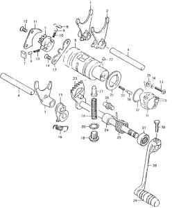 SP400 Переключение передач