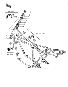 KZ1000 Frame comp
