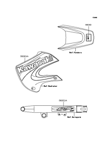 KX65 Наклейки