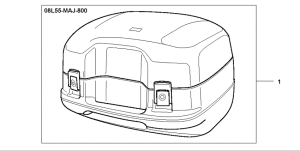ST1100P 35l top box i