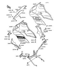 EX400 Обтекатели