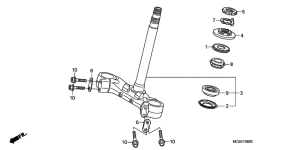ST1300 Траверса нижняя