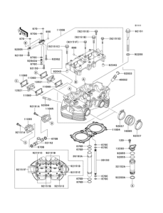 EJ650 Головка цилиндров