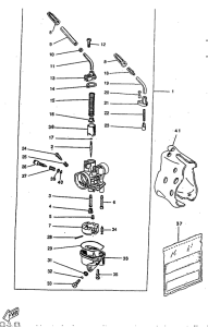 CW50RSP Карбюратор