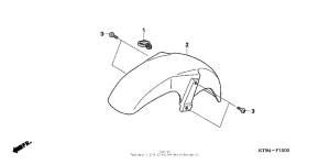 PS250 Переднее крыло